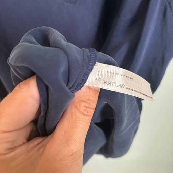 Floreat Anthro Silk Adjustable Strap Tank Top Blouse - Picture 7 of 7